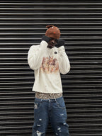 Desire Graphic Thermal Sweatshirt