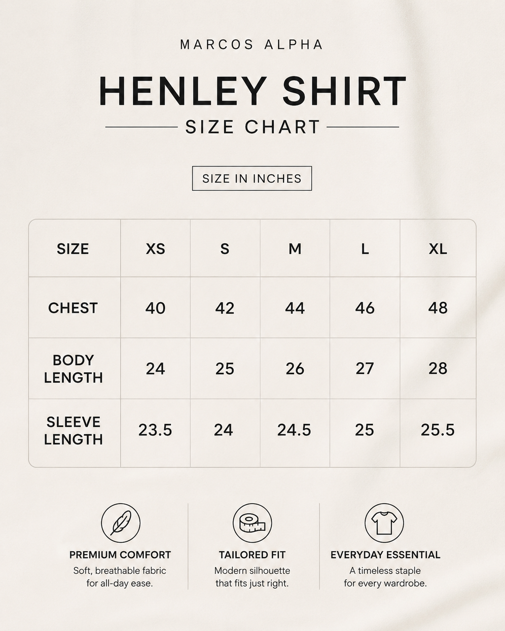Signature Waffle Henley