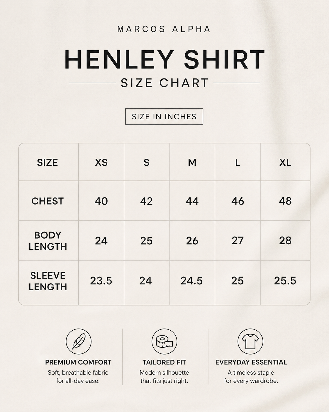 Signature Waffle Henley