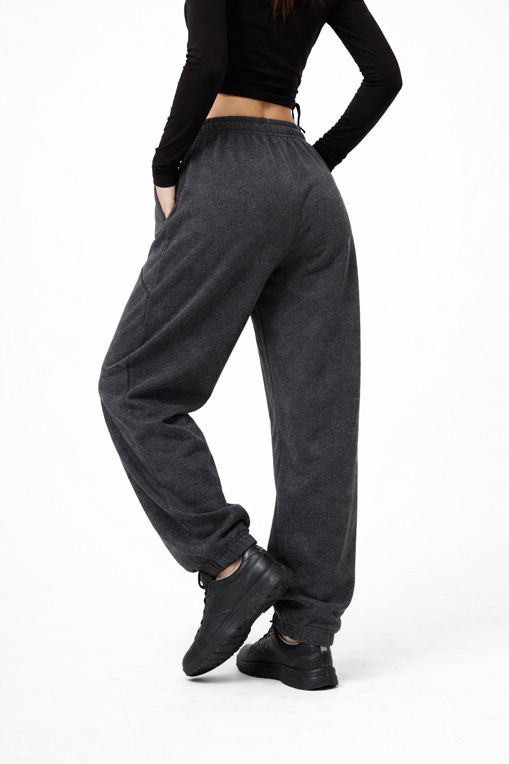 Charcoal Relaxed Joggers
