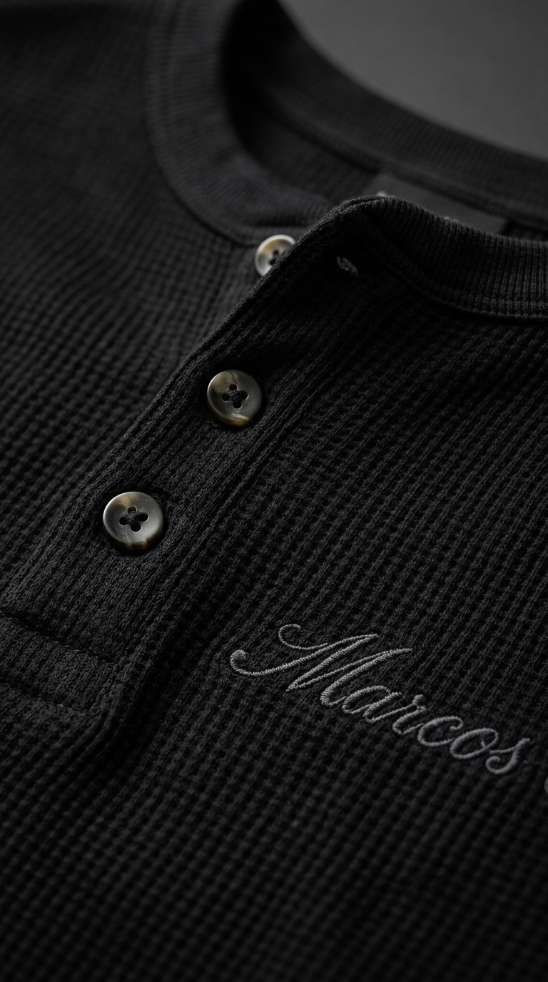 Signature Waffle Henley