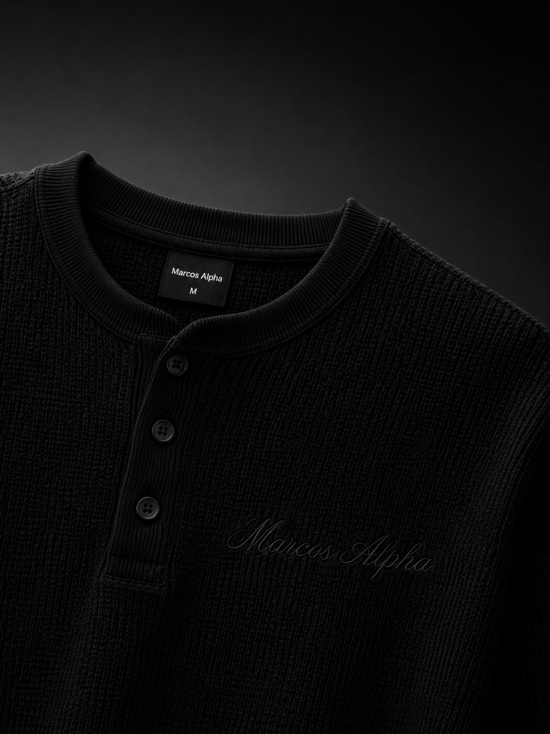 Signature Waffle Henley