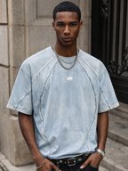 Washed Blue Tee