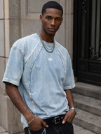 Washed Blue Tee